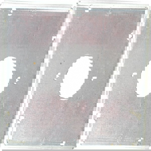 Square Surface Electrical Box Cover: Steel